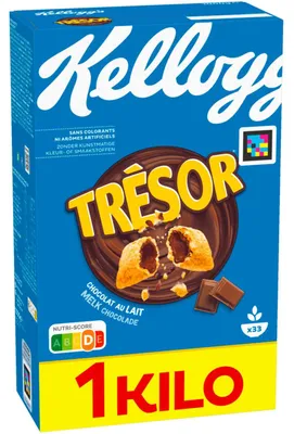 Produktbild von Kellogg's Trésor Milk Choco 1kg