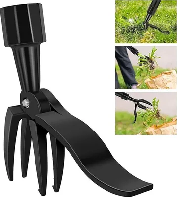 Produktbild von Unkrautfresser, vertikaler Jäter, griffloser Unkrautjäter, geeignet für Gärten im Freien, Terrassen und Unkrautjäter im Hinterhof