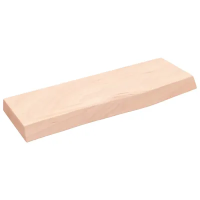 Produktbild von vidaXL Wandregal 60x20x4 cm Massivholz Eiche Unbehandelt