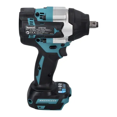Produktbild von Makita DTW 700 ZJ Akku Schlagschrauber 18 V 700 Nm 1/2" XPT Brushless + Makpac - ohne Akku, ohne Ladegerät