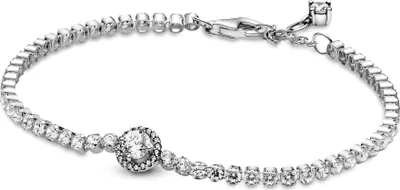 Produktbild von PANDORA Tennisarmband aus 925er Silber mit Zirkonia