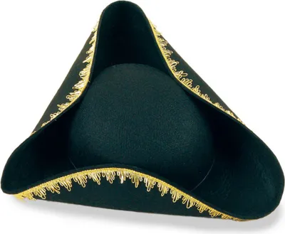 Produktbild von narrenwelt narrenwelt narrenwelt Piraten Kapitän Piratenhut Dreispitz ca. 58 cm, 38707