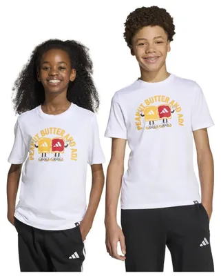 Zdjęcie produktu dla Adidas – dziecięca koszulka z krótkim rękawem Street Sports Food Graphic Tee 140