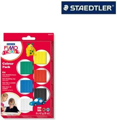 Produktbild von FIMO kids Colour Pack - basic 6x42g, 1Stück