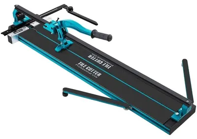 Productafbeelding van Tegelsnijder, aluminium constructie, snijbereik van 35-1200 mm, dubbele geleiderail, antislip handgreep, geschikt voor keramische en vloertegels