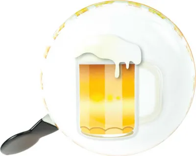 Produktbild von WIDEK Glocke "Ding Dong Emoticons II", Stahl, Ø 80mm, a