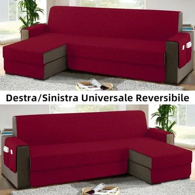 Image de Banquette 4 places (L 300 cm) Rouge vin