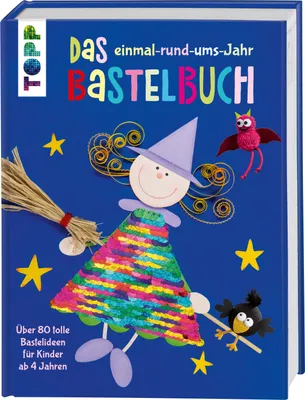 Produktbild von Das einmal-rund-ums-Jahr Bastelbuch