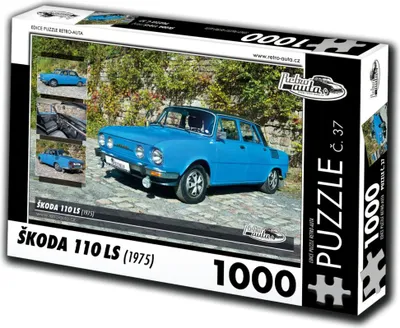 Obrázok produktu pre Puzzle č. 37 - ŠKODA 110 LS (1975) 1000 dielikov
