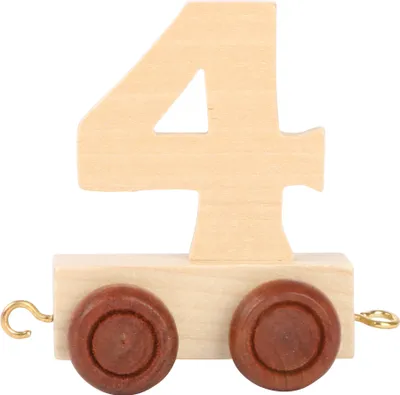 Produktbild von Small Foot 10556 Zahlenzug 4 (1 Stück)
