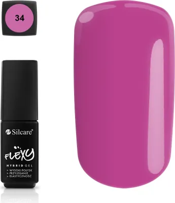 Obrázok produktu pre Silcare Flexy Lakier hybrydowy 34, 4.5g