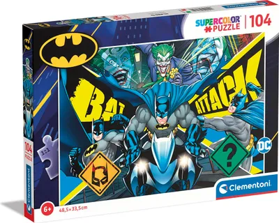 Produktbild von Clementoni Batman, 104 Stück(e), Comics, 6 Jahr(e)