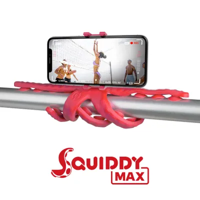 Obrázek produktu pro Držák na smartphone Squiddymax, červený - Celly