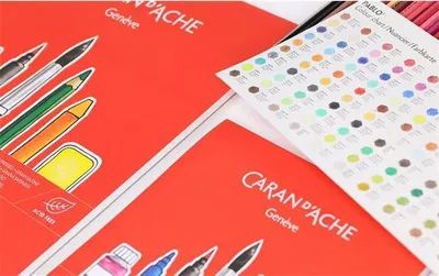 Obrázok produktu pre Caran d-Ache 454.113, Umelecká papierová podložka, 250 g/m², 20 listy