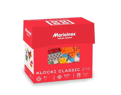 Zdjęcie produktu dla Klocki konstrukcyjne Marioinex classic, 210 elementów