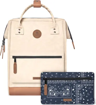 Image de CABAIA sac à dos de loisirs sac à dos pour ordinateur portable Adventurer Vegan Nubuck Backpack 18L Andenne beige