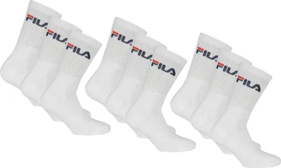 Obrázek produktu pro Fila - Tenisové ponožky 3-Pack - Bílé sportovní ponožky