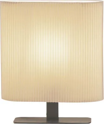 Produktbild von HOME DELUXE Kleine Tischlampe SUKO - Beige | Tischleuchte Schreibtischlampe Nachttischlampe