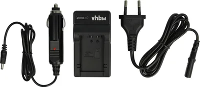 Produktbild von vhbw Ladegerät kompatibel mit Leica V-Lux DMC-FZ72, DMC-FZ82, DMC-FZ70, DMC-FZ70K, DMC-FZ48 Kamera - Ladeschale, Kfz-Adapter Ladeanzeige