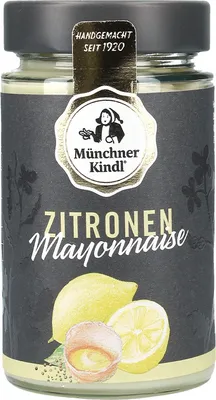 Produktbild von Münchner Kindl Zitronen Mayonnaise 200ml