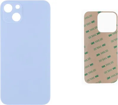 Produktbild von OEM iPhone 14 Plus Akkudeckel Backcover Rückseite Glas Blau
