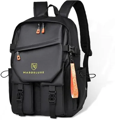 Produktbild von Wasserdichter Rucksack Schwarz mit Anti-Diebstahl-Verschluss