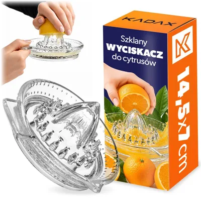 Produktbild von KADAX Küchenzubehör "Parma", Zitruspresse, Transparent