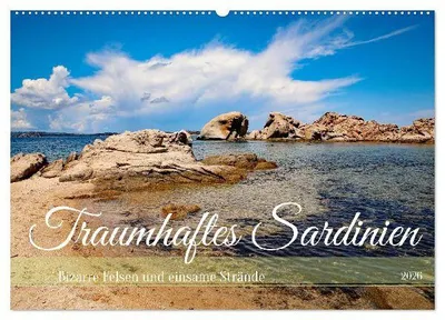 Produktbild von Traumhaftes Sardinien (Wandkalender 2026 DIN A2 quer), CALVENDO Monatskalender