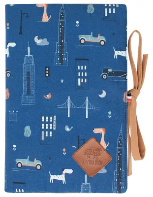 Productafbeelding van Personaliseerbare omslag voor een notitieboekje - 17 x 23 cm - Blauw | van SEVIRA KIDS