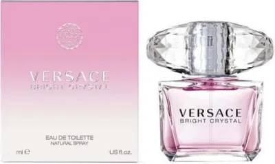 A product shot of a perfume bottle and its packaging.