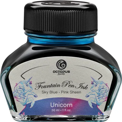Produktbild von Füllhaltertinte Sheen, Unicorn, Blau, 30 ml