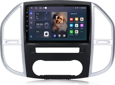 Zdjęcie produktu dla 1+32GB 10''GPS NAVI Carradio Android12 Carplay DAB+ SWC WIFI Dla Mercedes Benz Vito 3 W447 2014-2020 4Kern RDS DAB+ DS