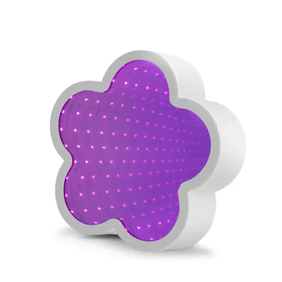 Zdjęcie produktu dla Magiczne lusterko LED w kształcie kwiatu