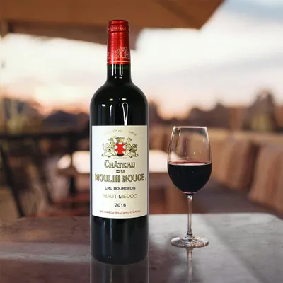 Produktbild von Château du Moulin Rouge Cru Bourgeois 2016 (1 x 0.75 l)