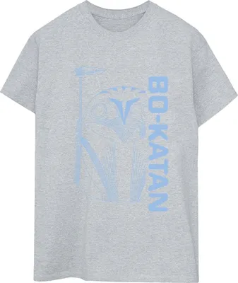 Produktbild von Star Wars - "The Mandalorian" T-Shirt für Damen BI49194 (XXL) (Grau)