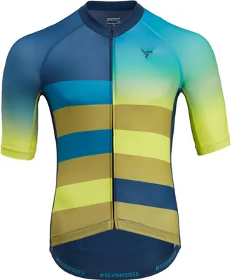 Obrázok produktu pre Dres Silvini Mazzano MD2042 pánske krátky námorná modrá-limetková veľkosť S 3122-MD2042-32422