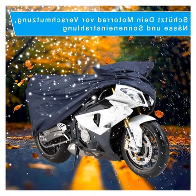 Produktbild von Motorradabdeckung mit Aufbewahrungstasche