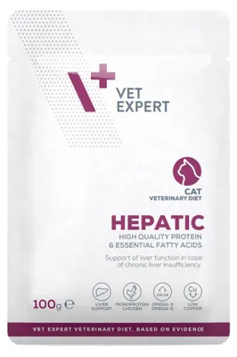 Zdjęcie produktu dla VET EXPERT Hepatic Chicken - mokra karma dla kotów - 100 g