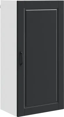 Immagine prodotto di vidaXL Armadio a muro PORTO Nero 50 x 31 x 100 cm in materiale derivato dal legno