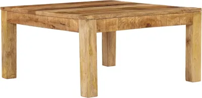 Image de Maison Exclusive - Table basse 80 x 80 x 40 cm en bois massif de manguier