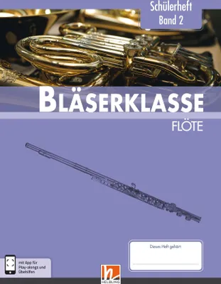 Produktbild von Leitfaden Bläserklasse. Schülerheft Band 2 - Flöte