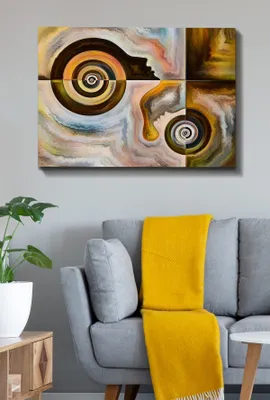 Productafbeelding van Wallity, Kanvas- TCR1438, Bunt, canvas schilderijen, 70 x 100 cm, 100% canvas