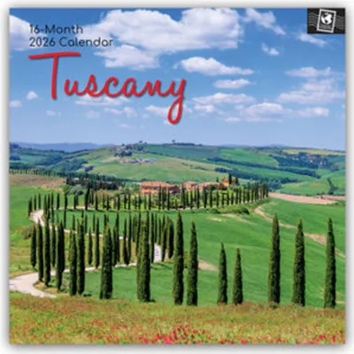 Image de Toscane - Toscane 2026 - Calendrier de 16 mois