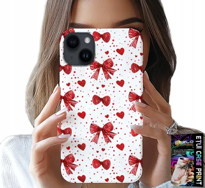 Image de Étui Pour Iphone 14 Plus - Red Ribbon Ribbon Fashion Designs