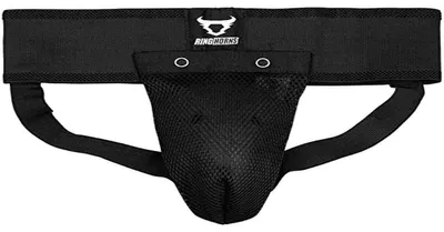 Productafbeelding van Ringhorns, beschermende broek met beugel, heren, maat XL, zwart