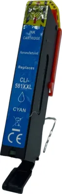 Produktbild von Tinte für Canon PIXMA TS8152/ TS8151/ TS9150/ TS9150/ TS9155/ TR8550 cyan