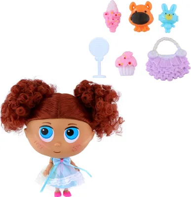 Produktbild von Eddy Toys Puppen Set - Mit Zubehör - 20x11x19cm - Dessert Thema