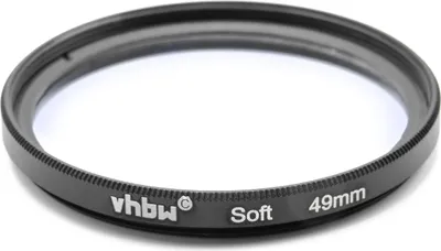 Produktbild von vhbw Weichzeichner Filter für Kameras, Digitalkameras, DSLR - 49 mm