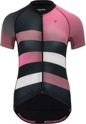 Produktbild von Silvini Mazzana WD2045 Trikot Damen kurz schwarz-fuchsia größe L 3122-WD2045-08914