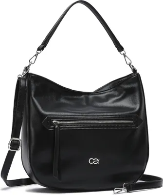 Produktbild von Schultertasche Softy aus tierfreiem, soften Luxusmaterial von collezione alessandro